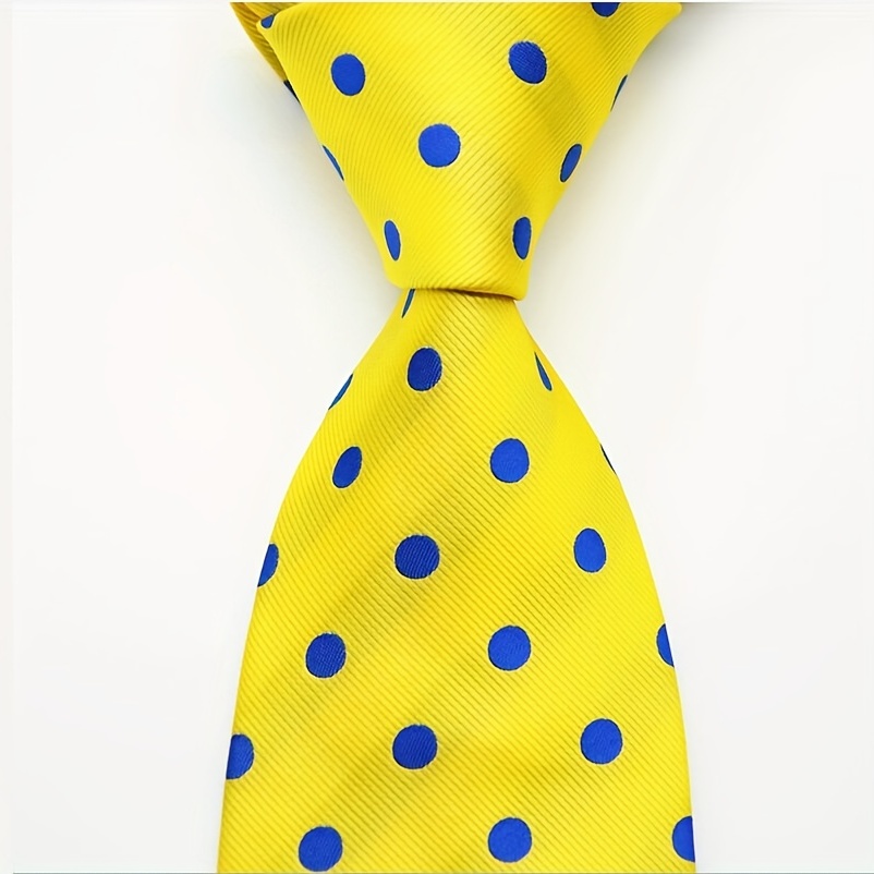 Men's Classic Polka Dots Tie Necktie for Business Wedding