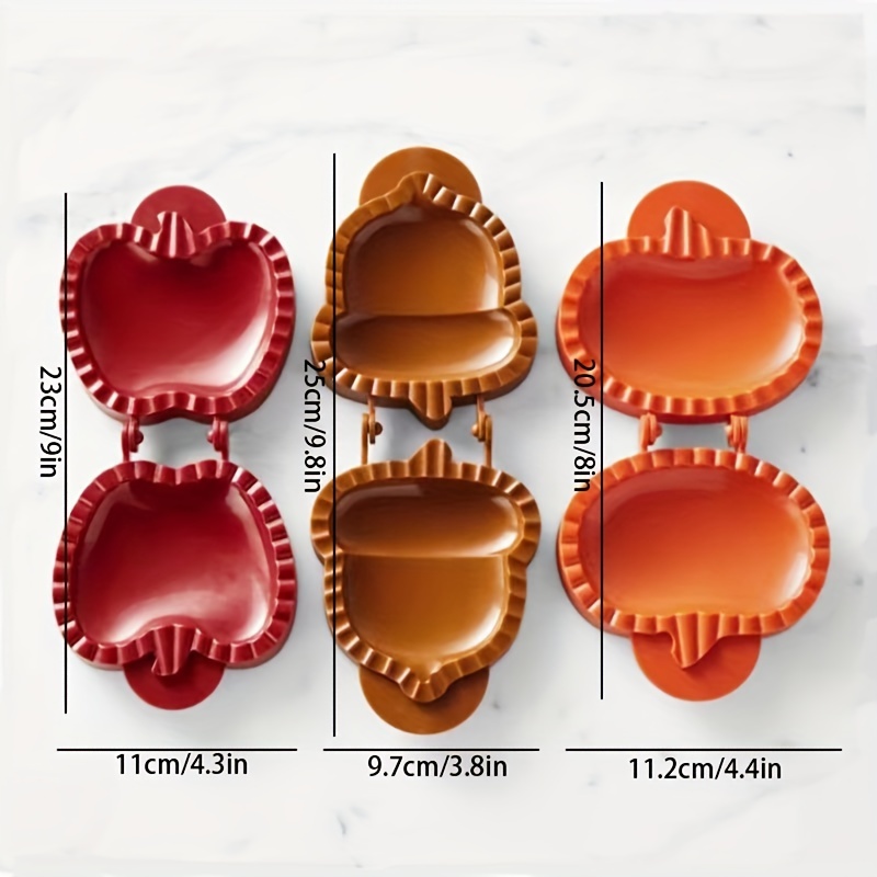 Mini Hand Pie Molds, Classic Mini Pie Molds, Plastic Mini Pie