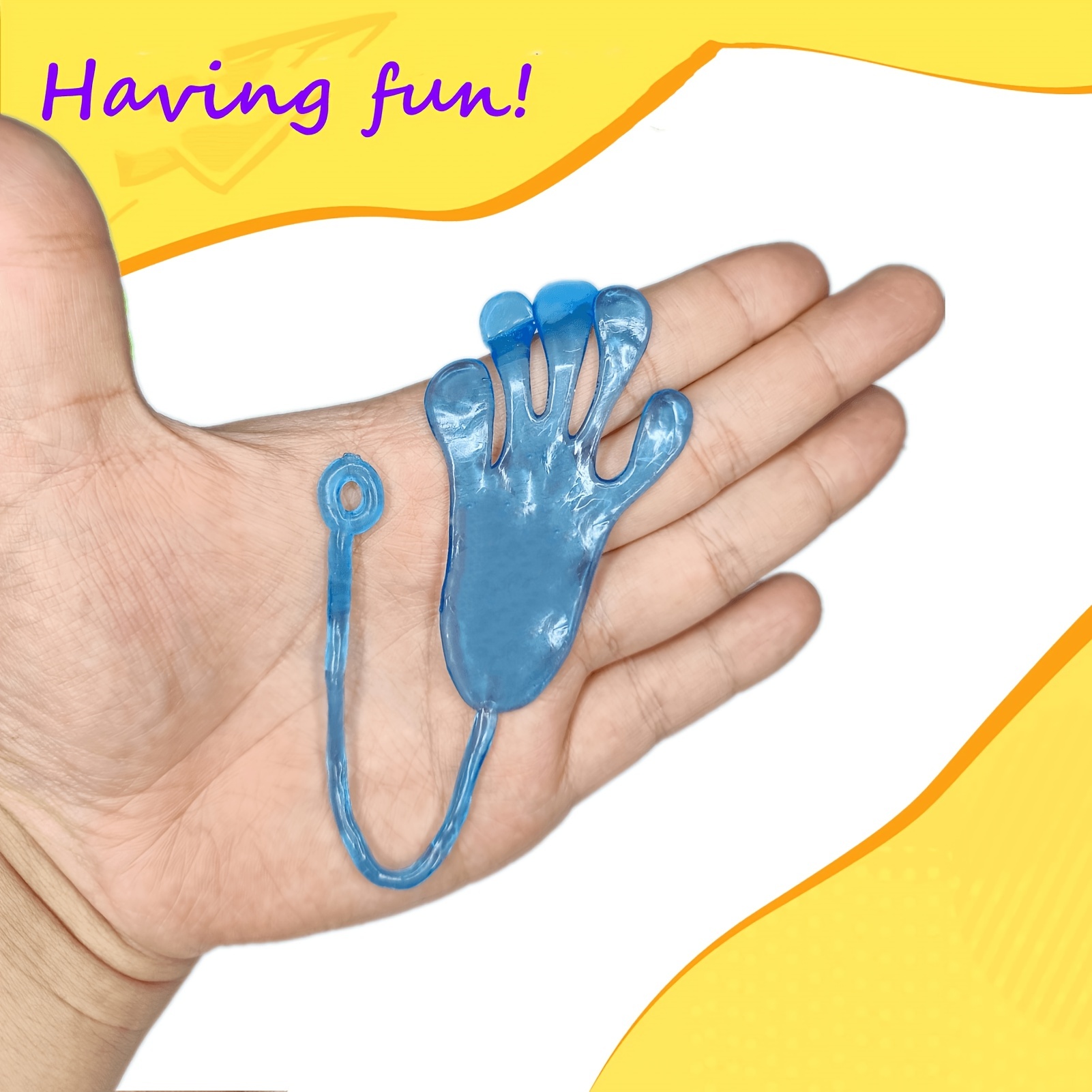 Wacky Fun Sticky Hands: Stretchy Sticky Fingers For Kids' - Temu
