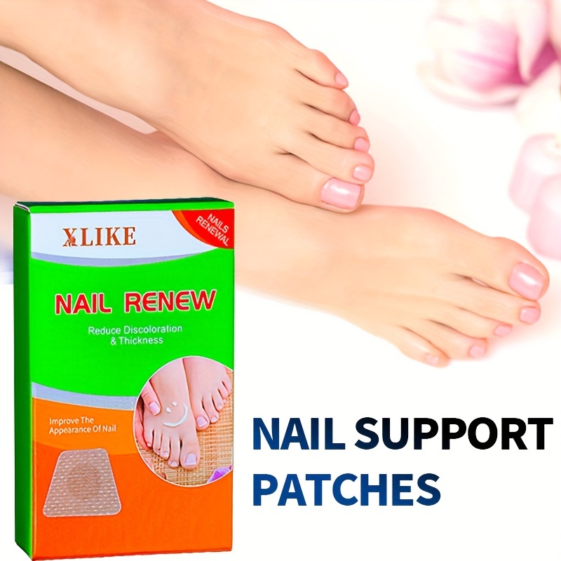 32pcs Nail Repair Patches For Toenail Fingernail Extra Strength Restores  Appearance And Toe Fingernail Repair For Damaged Discolored Thick Nails -  Beauty & Health - Temu