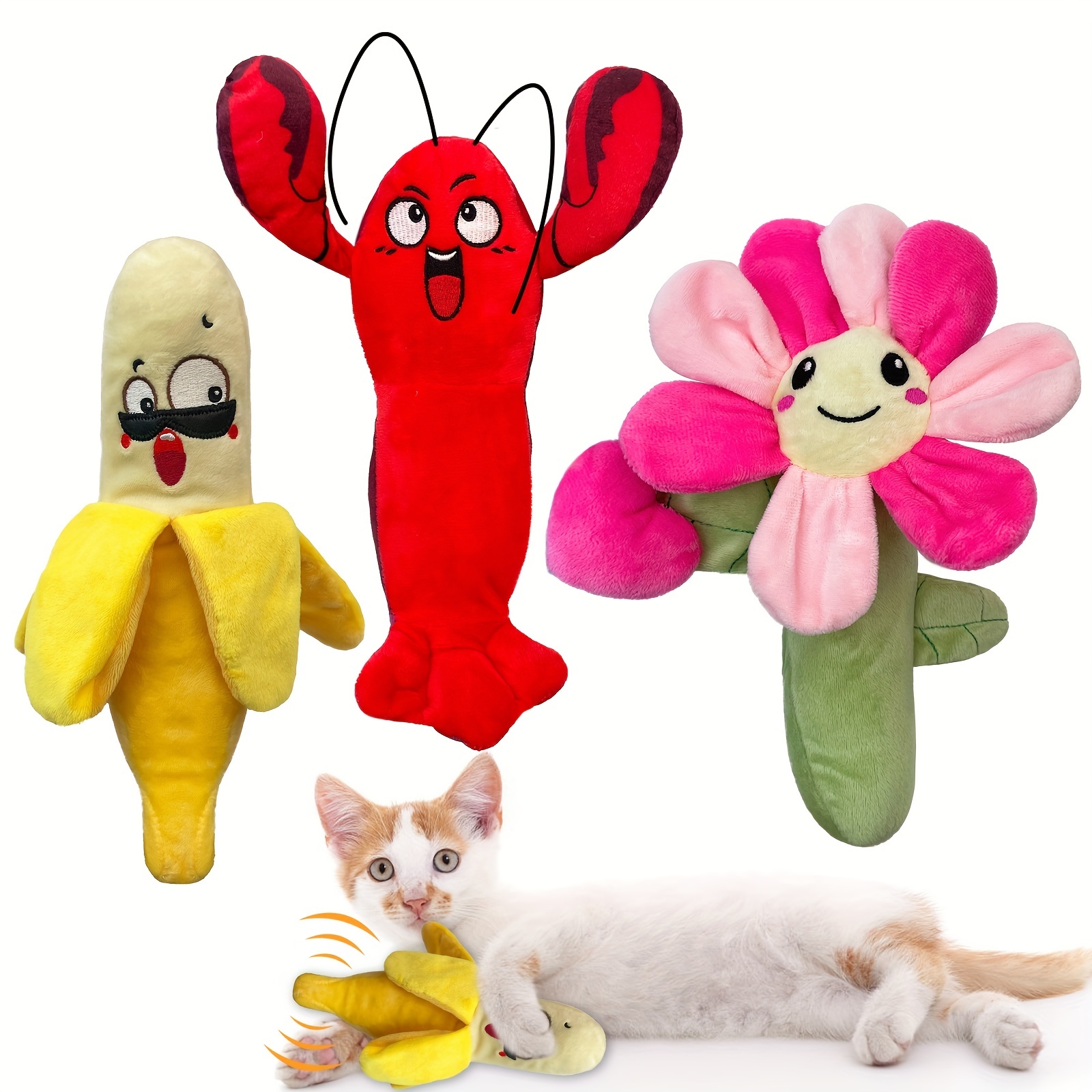 Juguetes de peluche para perros, juguetes interactivos para gritar,  juguetes de peluche para mascotas para aliviar el estrés