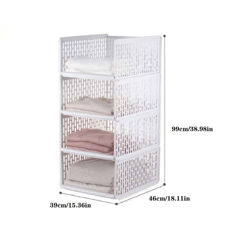 Wardrobe Storage Rack Multi layer Drawer Type Layered - Temu