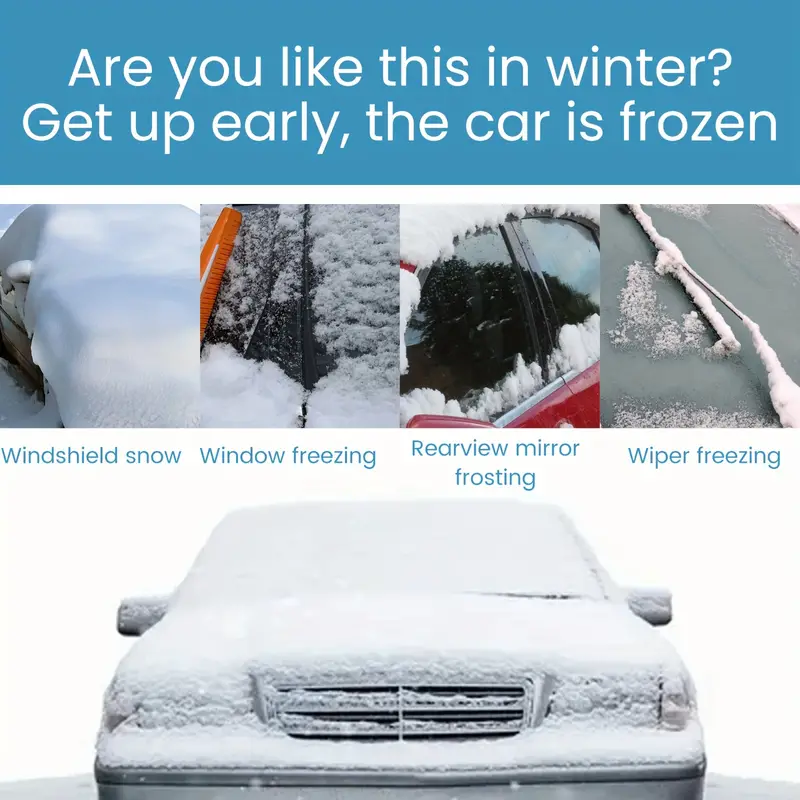 Car Snow Melting Spray Winter Car Windshield Ice Remover - Temu