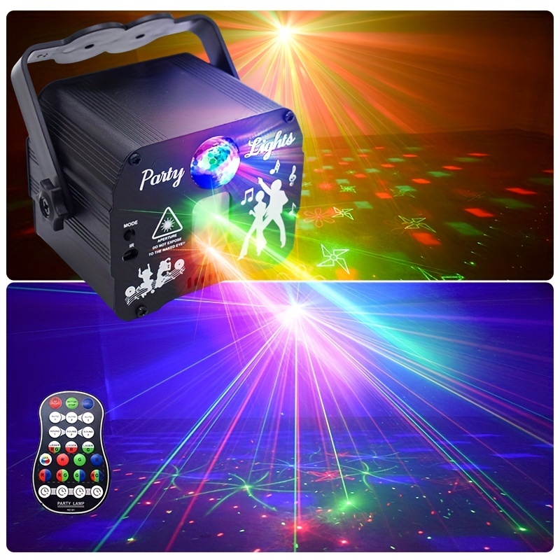 Maquina De Humo Niebla Con Luces LED RGB Para Dj Fiestas Colores Discoteca  Casa