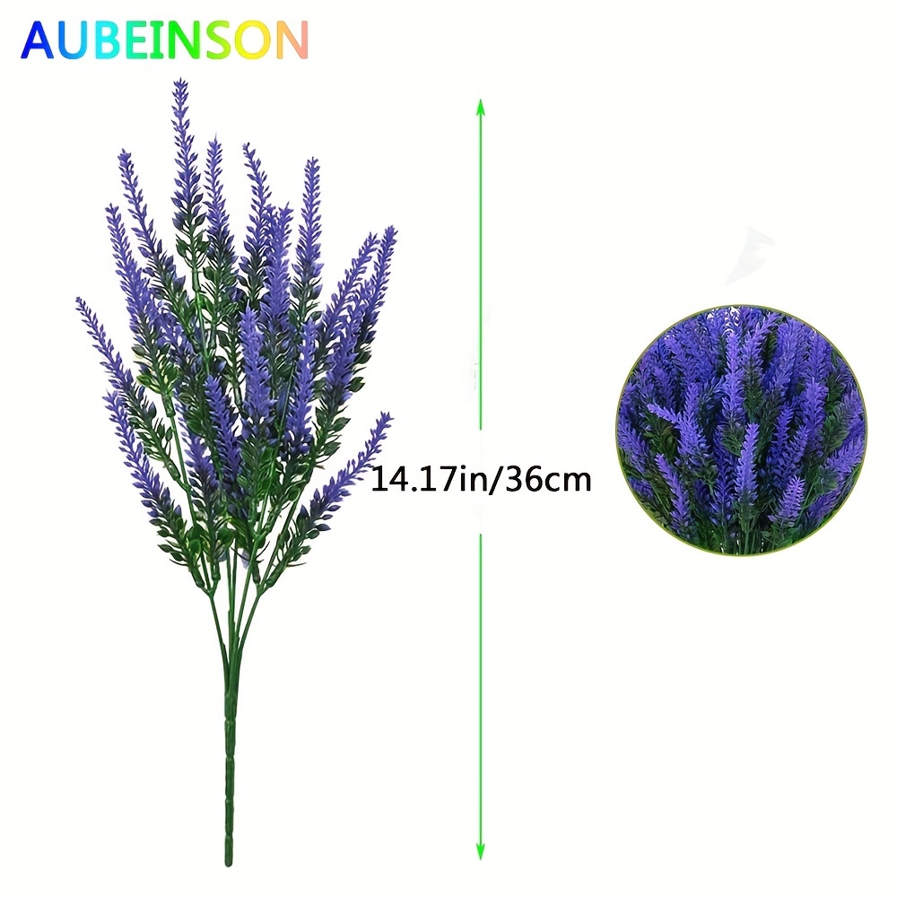 10 Fiori Lavanda Artificiale Non Sbiadiscono Decorazione Esterna - Pianta  In Plastica Anti-uv Giardino, Portico E Fioriera, Acquista Temu E Inizia A  Risparmiare