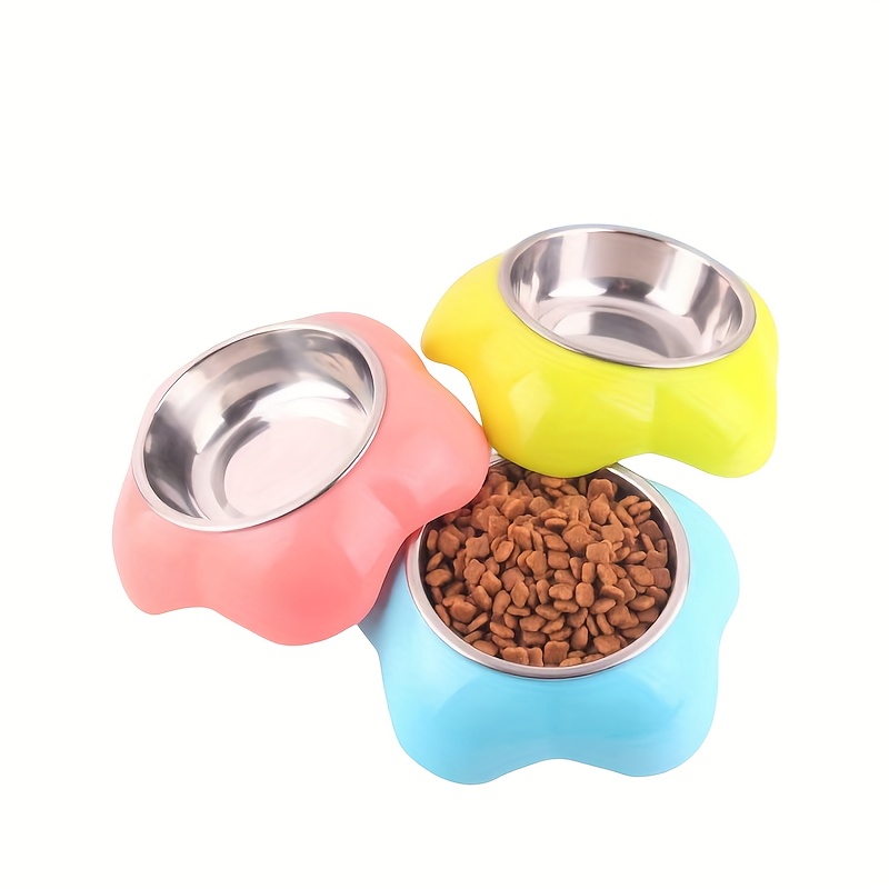 Plastic elevated outlet dog feeders