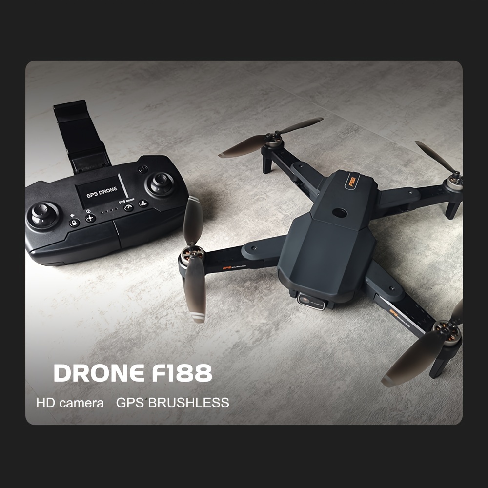 F188 GPS RC Drone With Dual Camera, 5G Remote Signal, Optical Flow Hovering, Smart Follow, One-Key Return, Gesture Control, With Storage Bag details 18