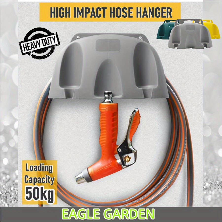 Hose Holder Heavy Duty Hanger Wall Mount Hook Garden Hose/ - Temu