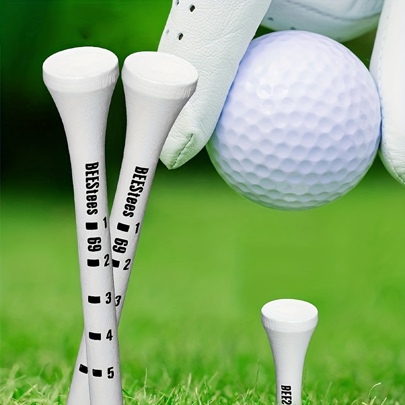 30Pcs Durable Reusable Golf Tees, Portable Limited-fitting Golf Ball Holder  With Package, Golf Accessories
