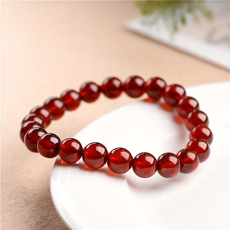 12pcs 8mm Semi-precious Gemstone Bracelet Healing Crystal Stone