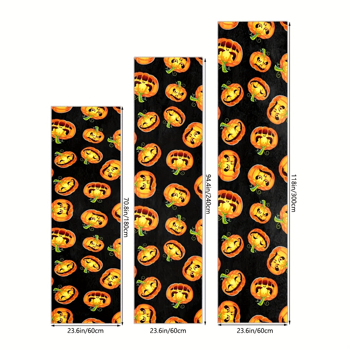 2'X10' Pumpkin Runner Rug Extra Long Laundry Room Oriental Hallway Runner