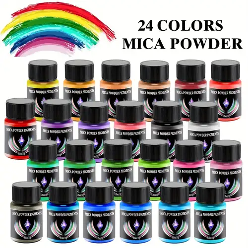 Chameleon Mica Powder Color Shift Pigment Powder for Epoxy Resin Painting Soap Making Bath Bombs Candle Making Slime(1oz/Bottle) (Champagne Gold)
