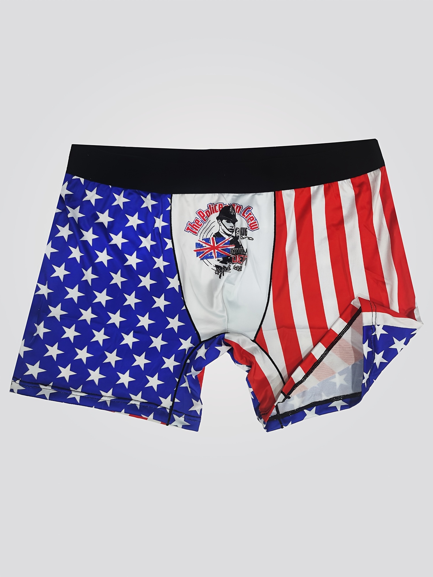 Men's American Flag Print Boxer Briefs Breathable - Temu United Kingdom
