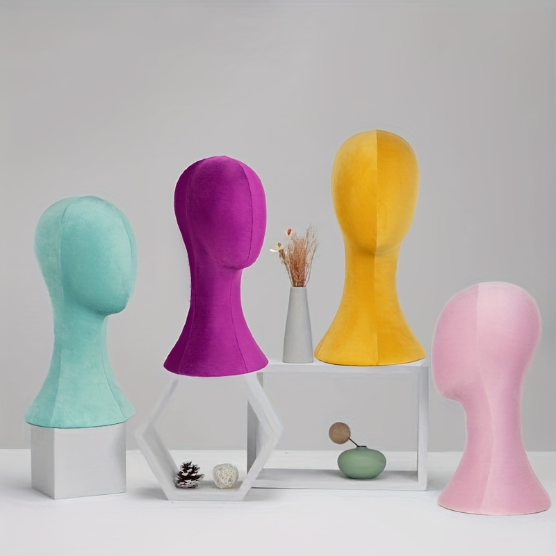 

Model Head Stand, Head Mold Stand Display, Hat Stand, Multi-functional Display Stand To Maintain Shape And Perfection, Model Head Stand Is Used To Display Hats, Wigs, Scarves, Headpieces, Headbands