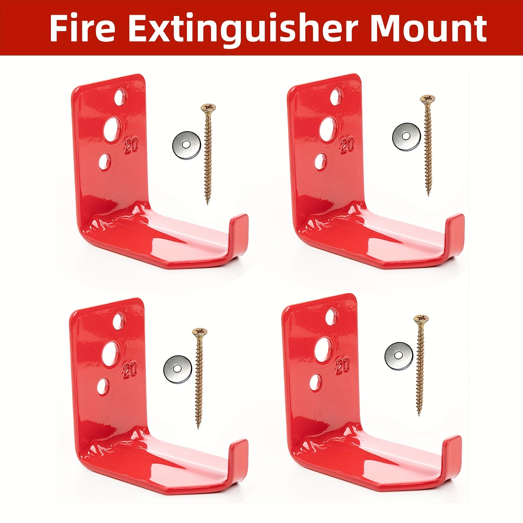 Extintores de incendios para la casa - 3 extintores de incendios para el  hogar, pequeño extintor con soporte, extintor de incendios portátil para