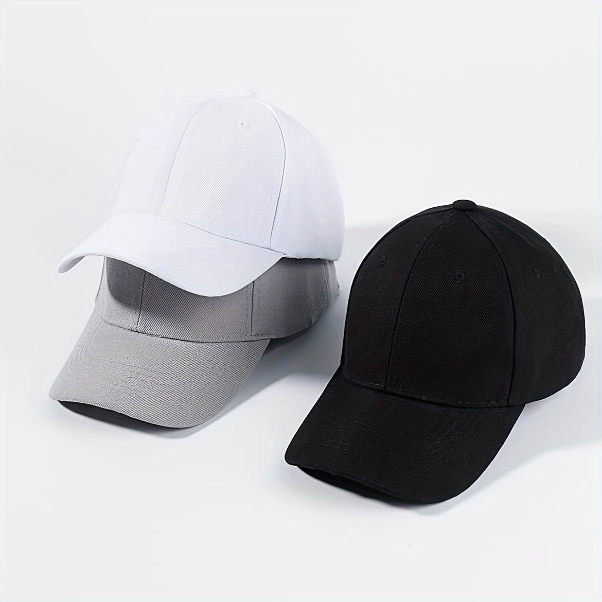 Wholesale 40 Colors Adjustable Flat Peak Snapback Caps Lady Fashion  Polyester Plain Baseball Hat Men Hiphop Blank Sport Cap