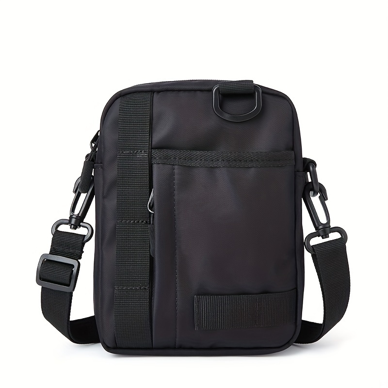 Bolso de hombro a cuadros informal para hombre, bandolera deportiva de  cuero, bolso cuadrado pequeño JAMW Sencillez