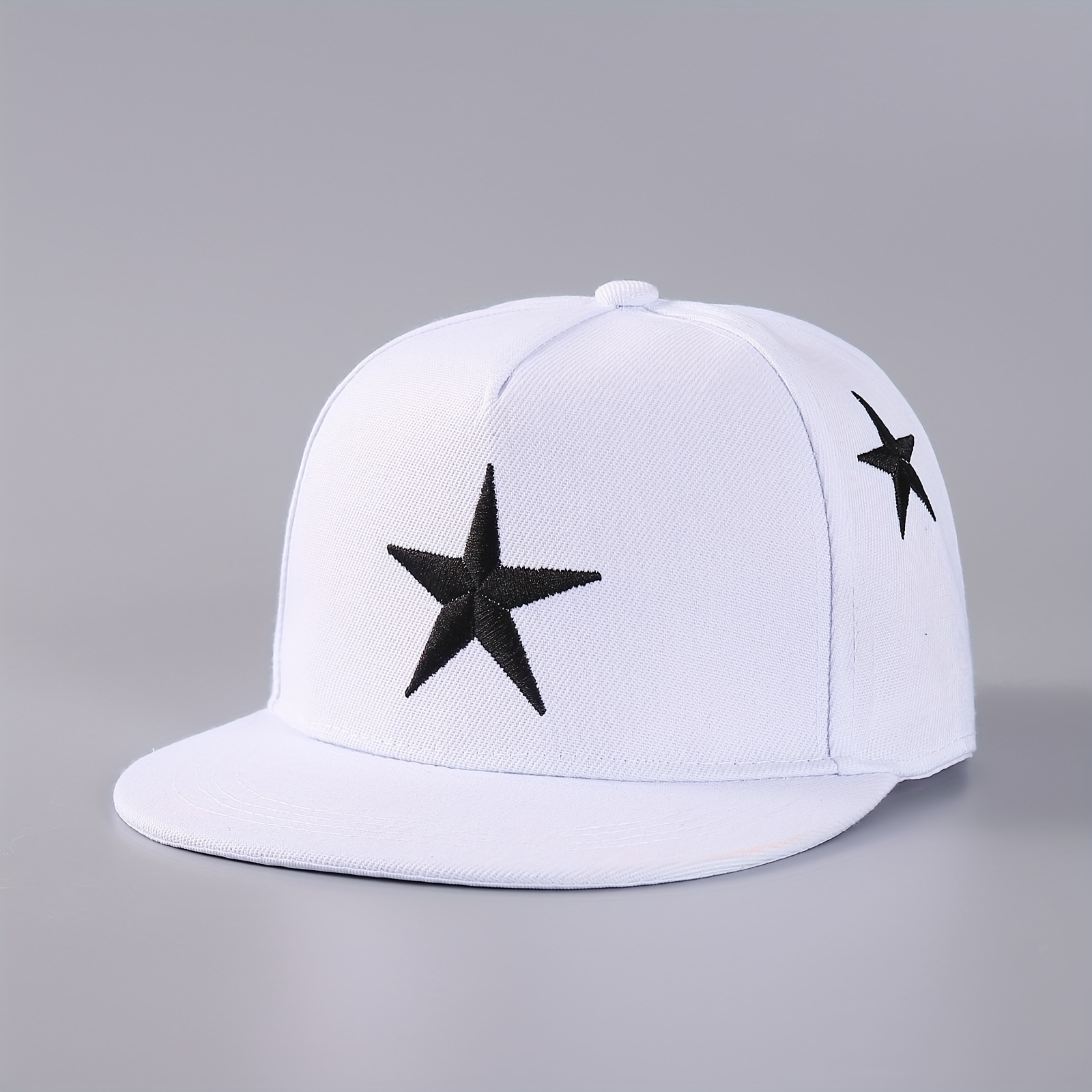 Embroidered Mesh Cap, Embroidery Baseball Cap, Five-pointed Star