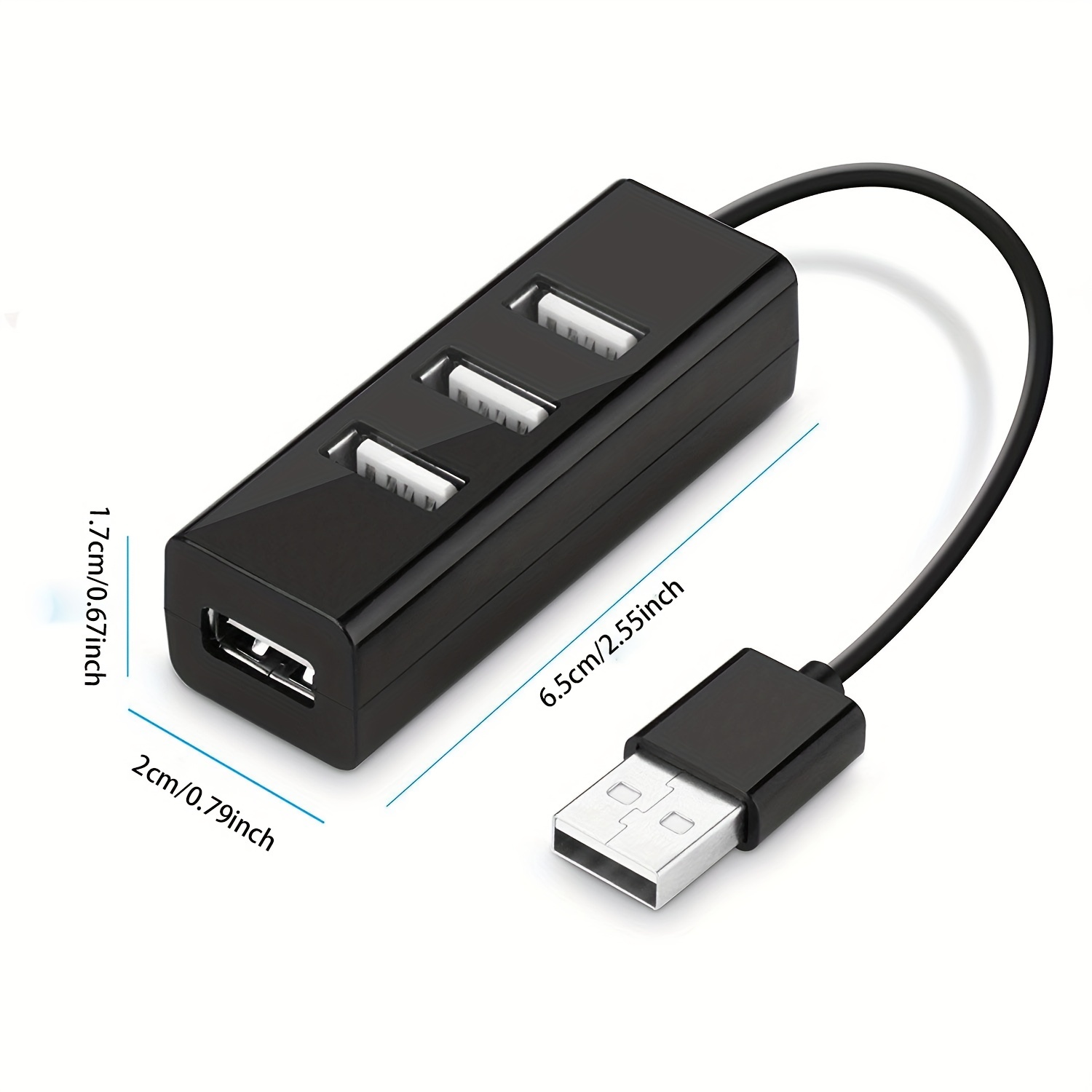 Concentrador Usb Alta Velocidad 4 Puertos Usb 2 0 Cable Mini - Temu