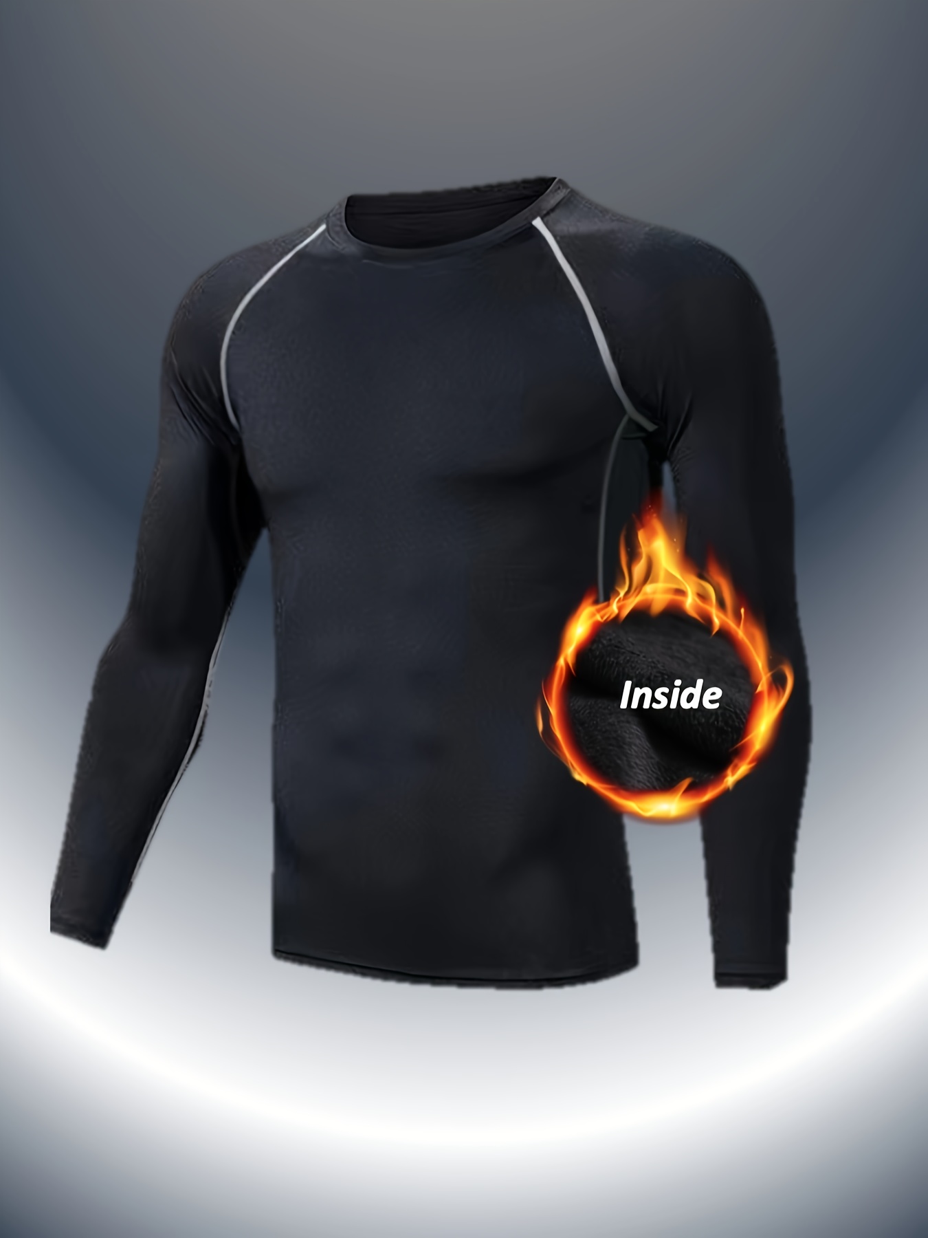 Men's Slimming Body Shaper Thermal Winter Compression Muscle - Temu