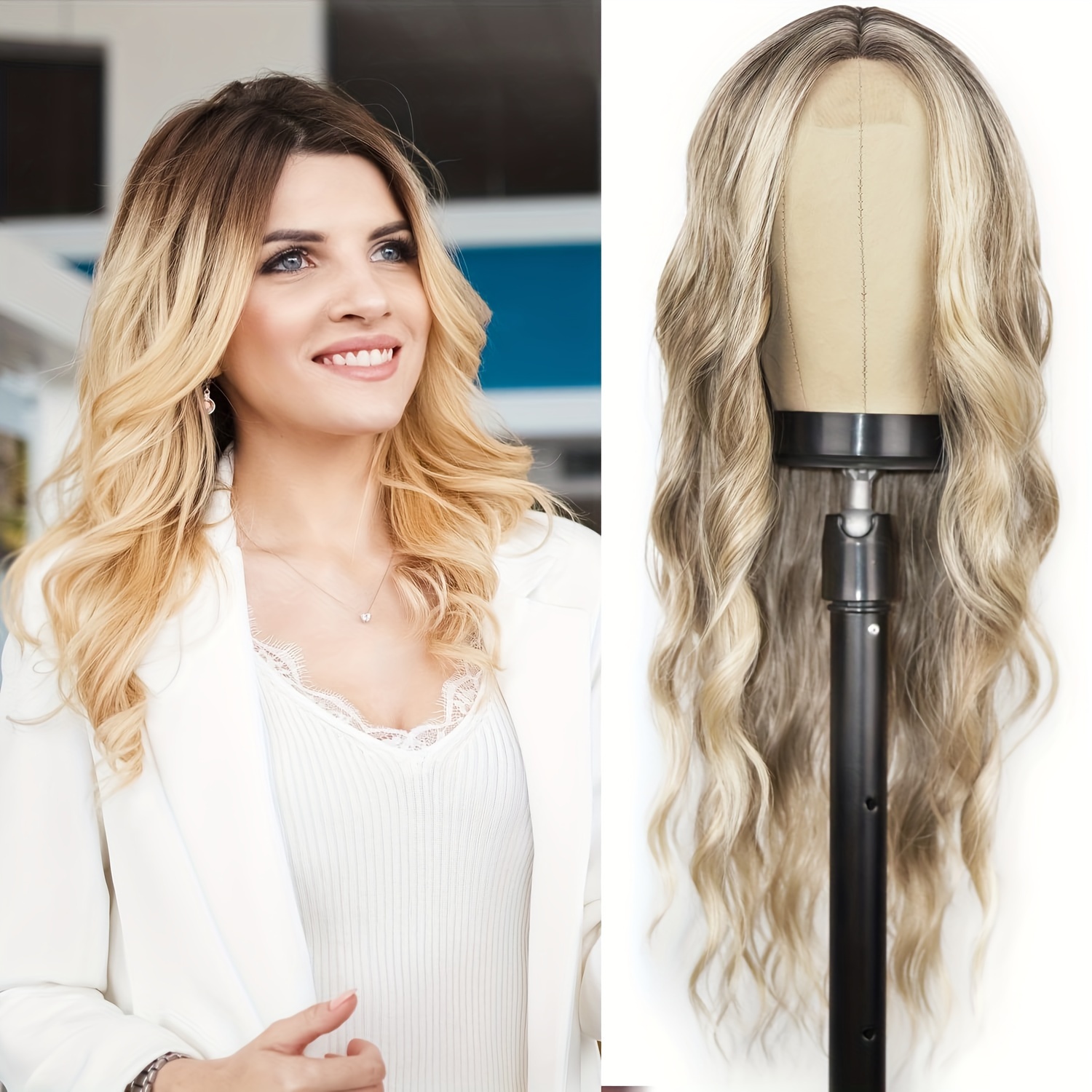 Can you use curling clearance iron on synthetic wig