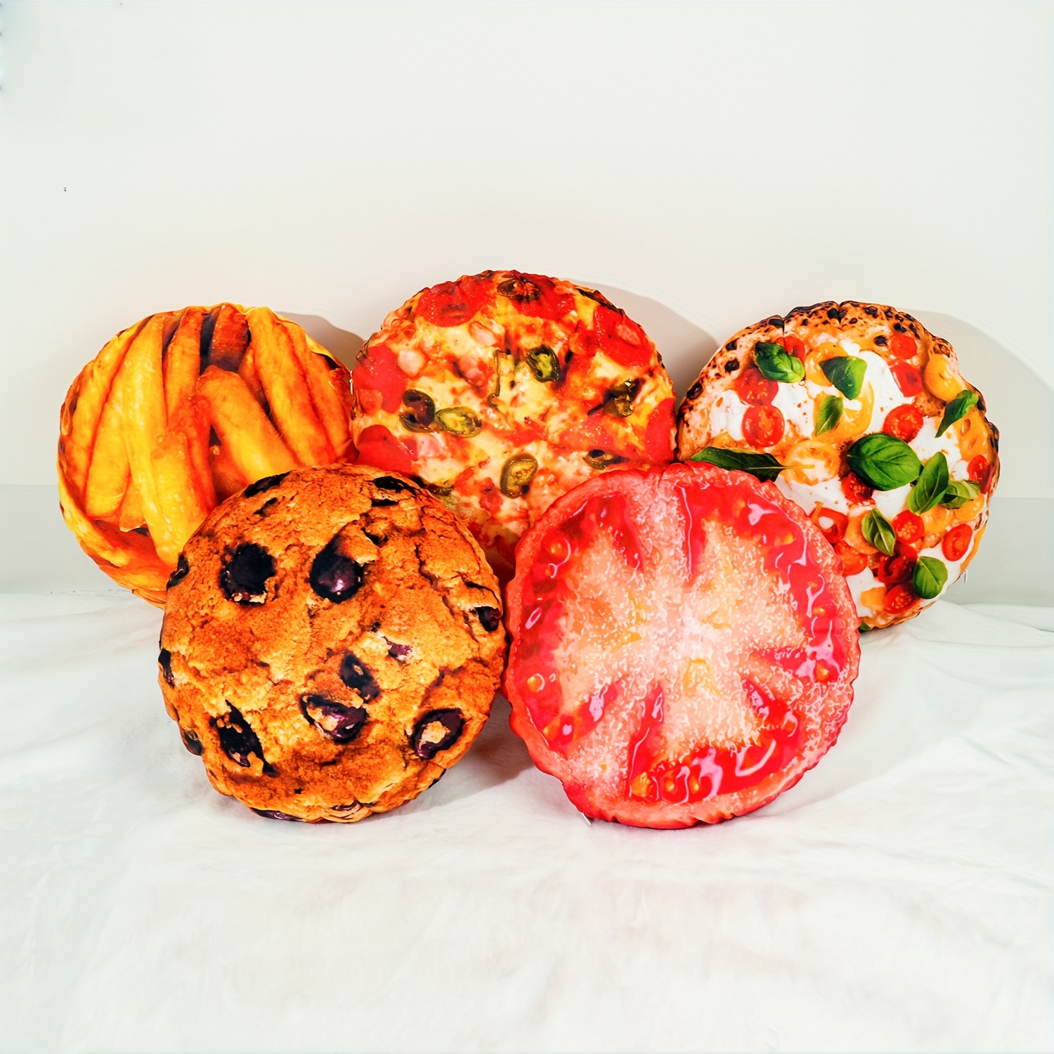 Coussins de fruits et pastèque 3D créatifs, nouveaux jouets en