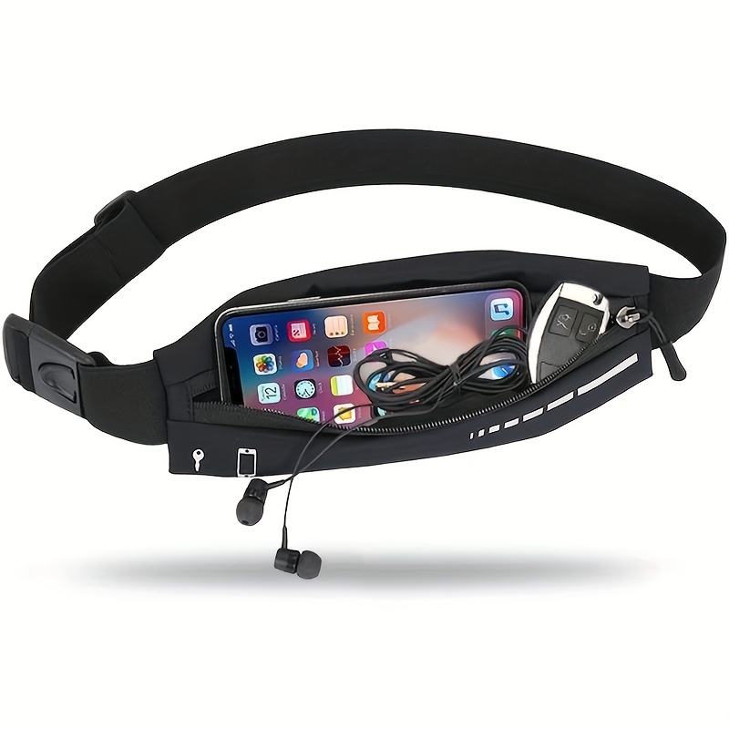 Stay Stylish And Stay Secure Ultra thin Running Waist Bag For Men