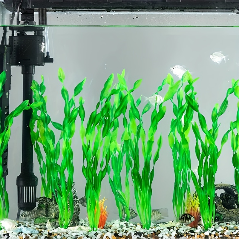 10pcs Vibrant Artificial Seaweed Plants For Aquariums Realistic