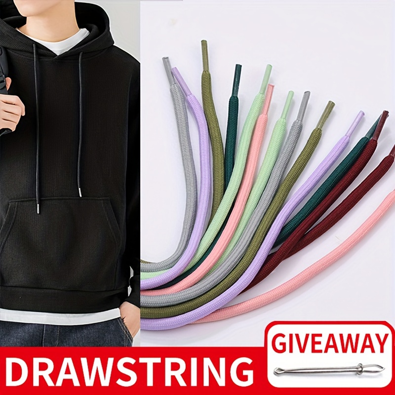 Thin End Drawstring Drawstring Cords Replacement Drawstrings - Temu