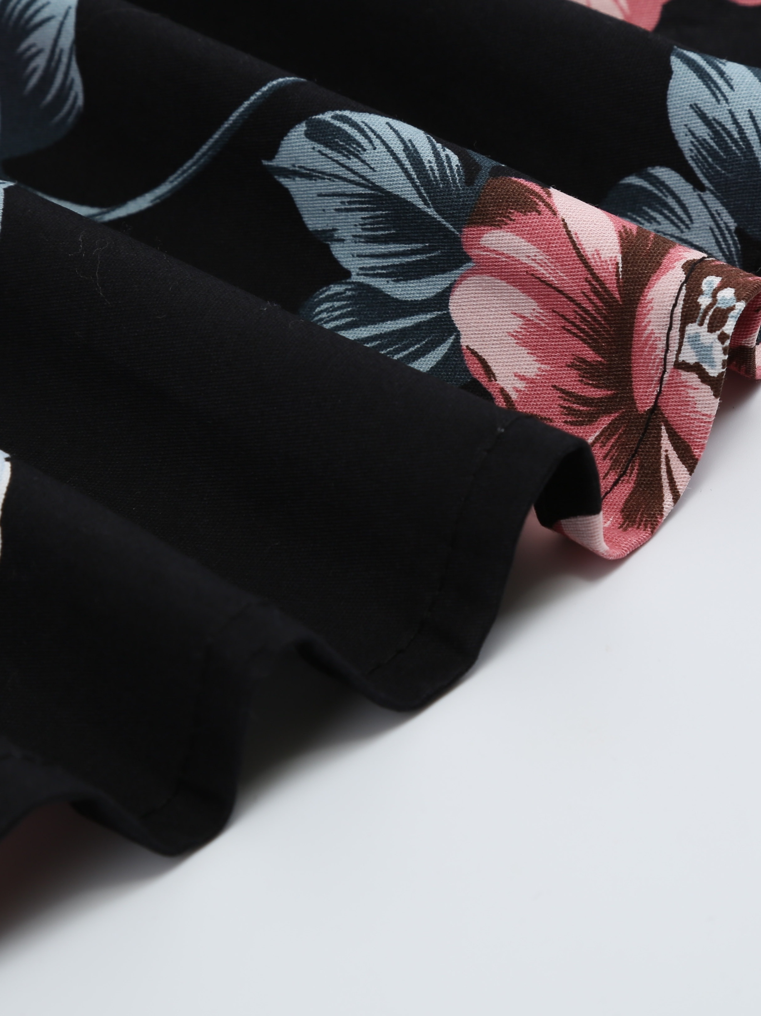 Robe de maternité décontractée sans manches à imprimé floral et col en V pour allaitement, robe longue et mignonne pour femme, Noir/blanc, Petit