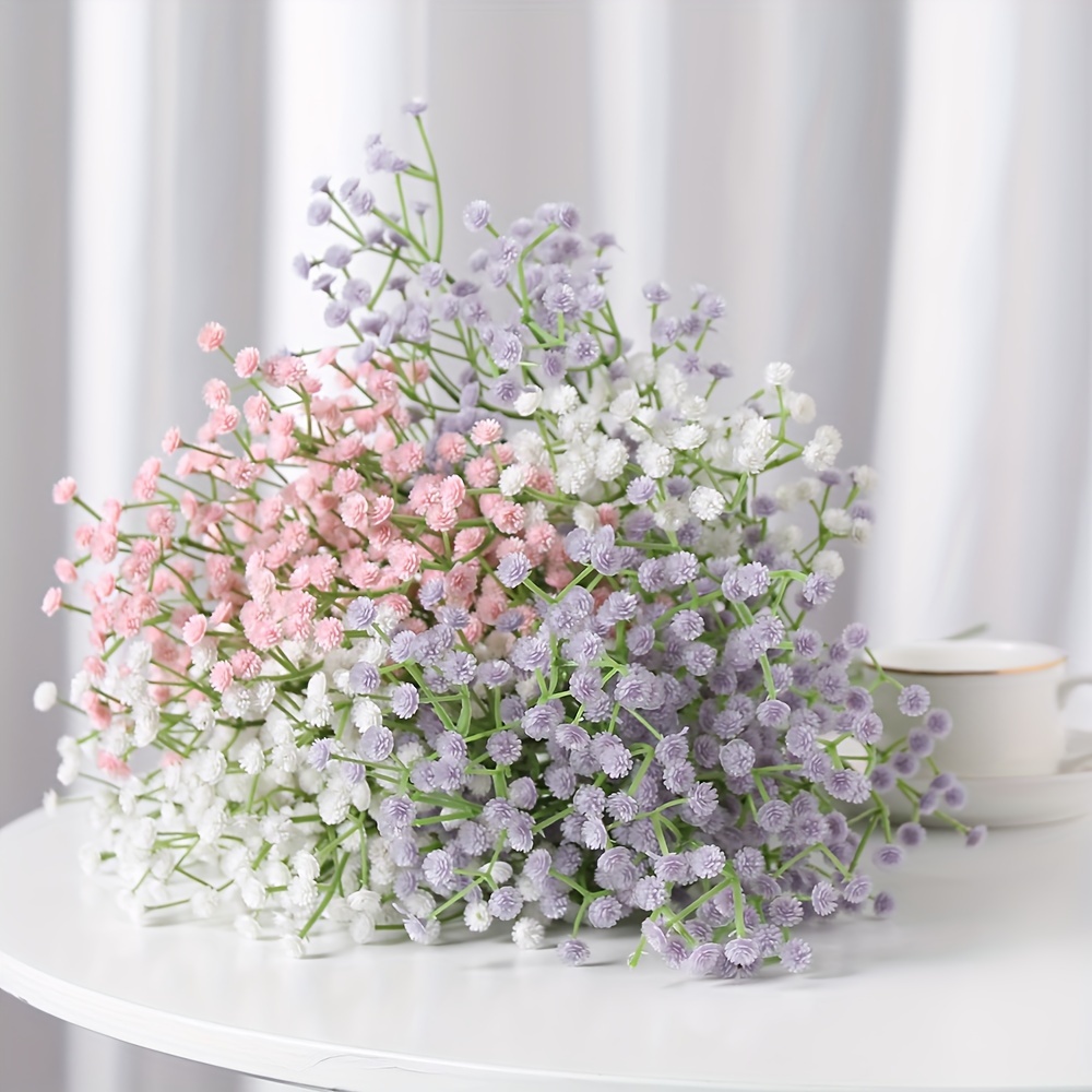 Artificial Baby Breath Flowers White Gypsophila Bouquets, Artificial  Gypsophila Flower Diy Bouquet Real Touch Flowers For Arrangement Garland  Wedding Decoration Home Party - Temu Germany