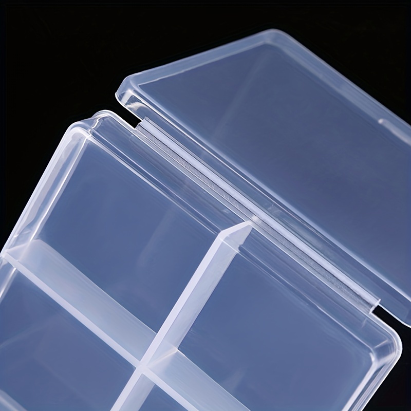 Compartment Plastic Storage Box Jewelry Earring Bead Screw - Temu