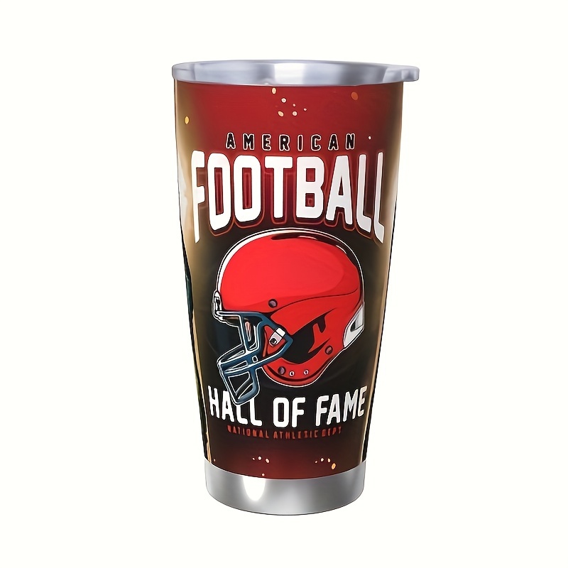 Reusable Plastic Beer Cups - Football Theme