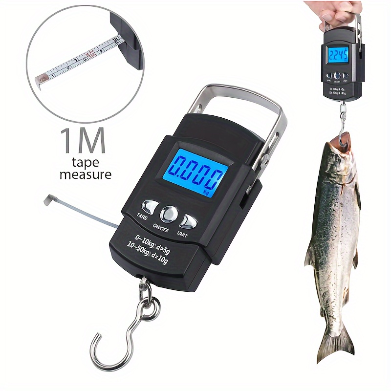 Electronic Fish Weighing Scale,Fishing Scales Portable Hanging