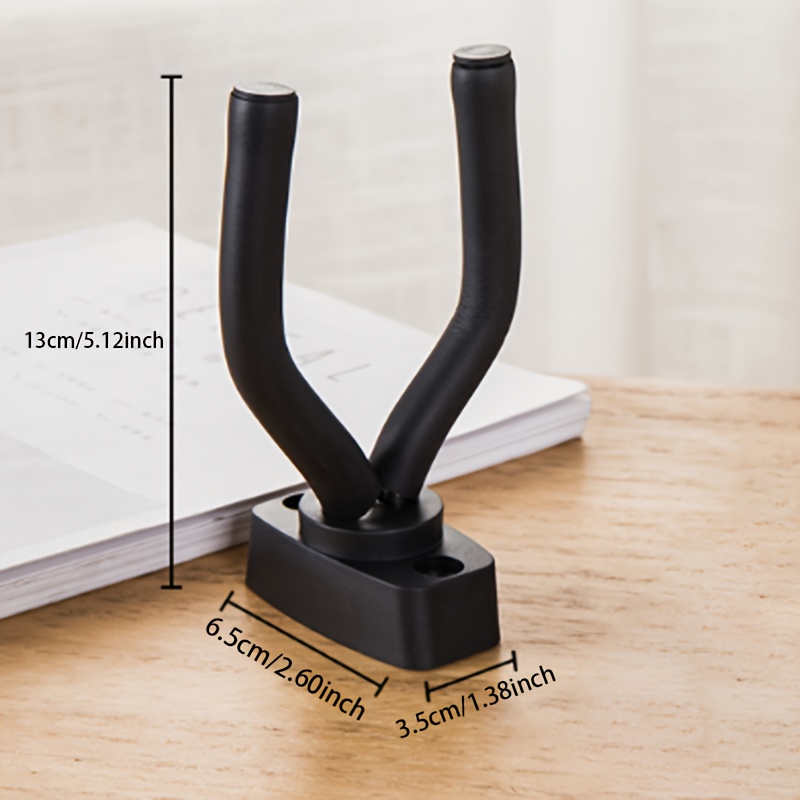 Guitar Wall Mount Hanger With Soft Cotton Sleeve, Easy To Install