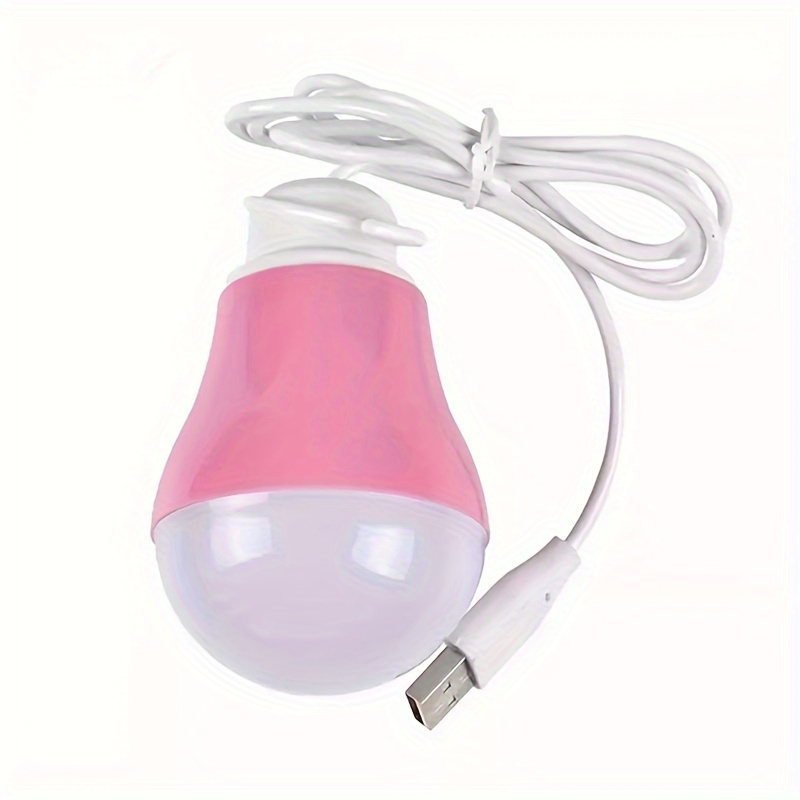 Lampe À Ampoule LED, Lampe À Ampoule USB En Matériau PP 5w Pour