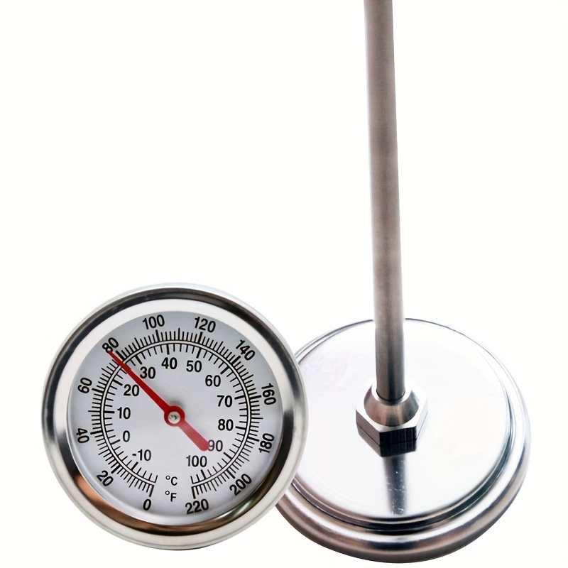 New! Stainless Steel Compost Thermometer