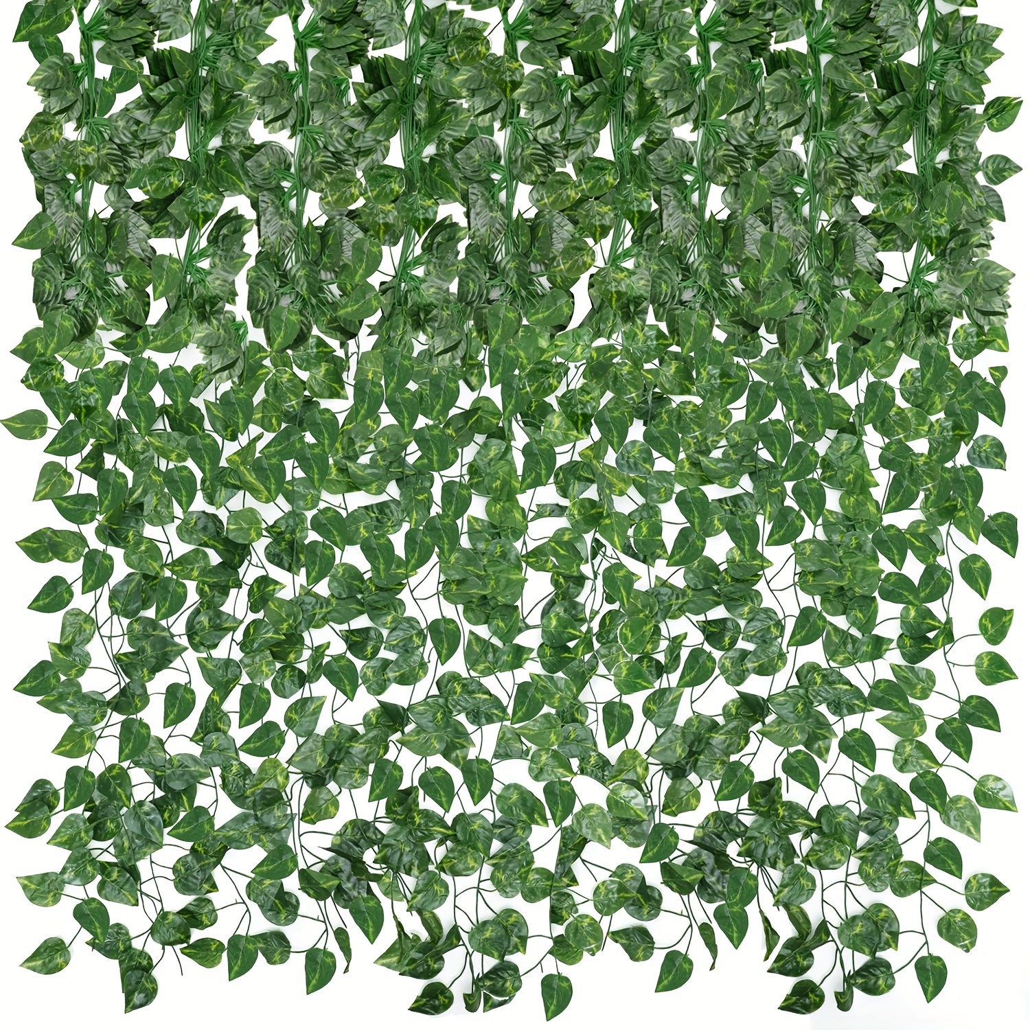 Artificial Ivy Green Garland, Fake Vine Hanging Plant Background