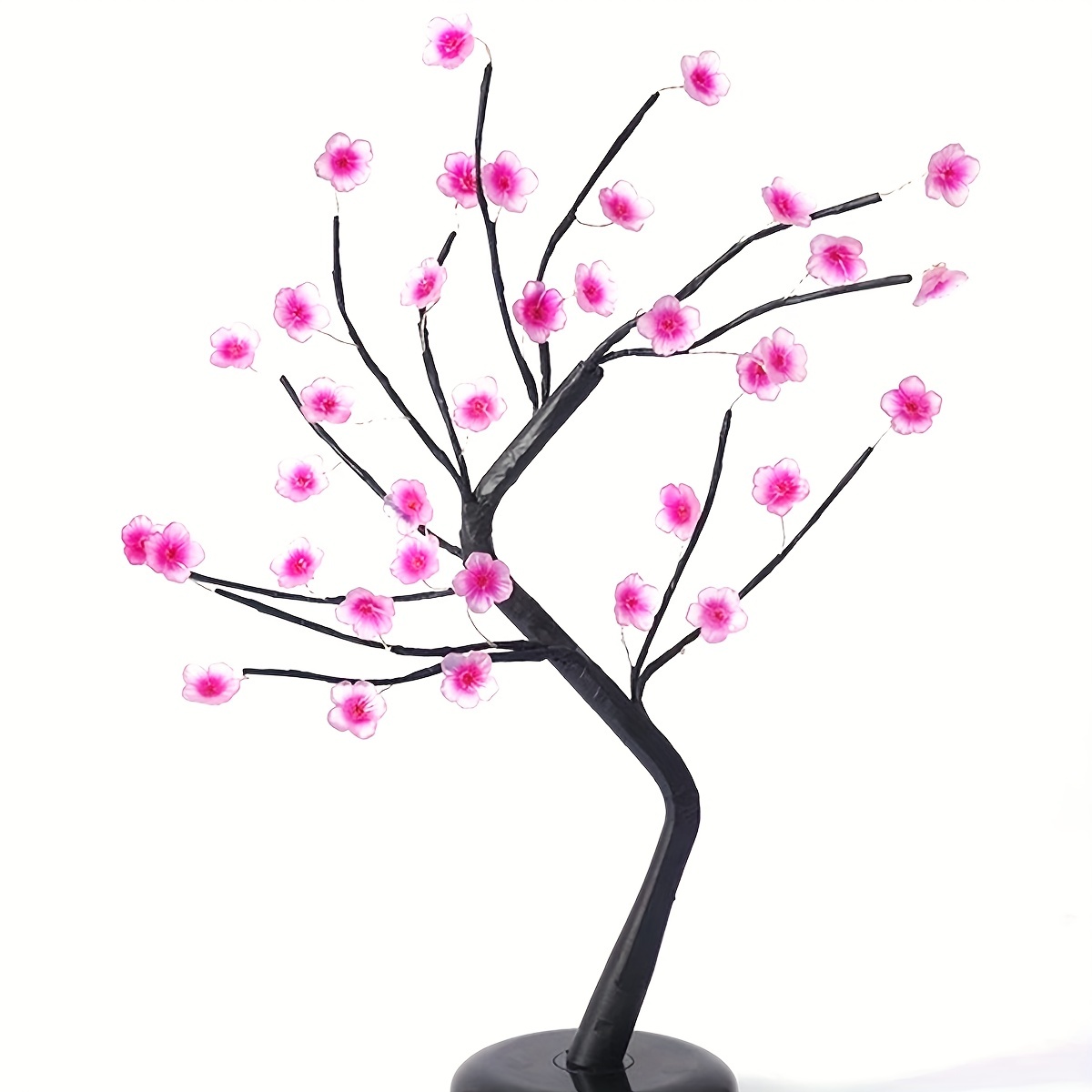 Cerisier en forme de bonsaï - Lampe décorative à LED - Fonctionne avec  batterie et prise USB - Lampe de table à fleurs - Décoration moderne -  Décoration d'intérieur - Décoration d'intérieur : : Jardin