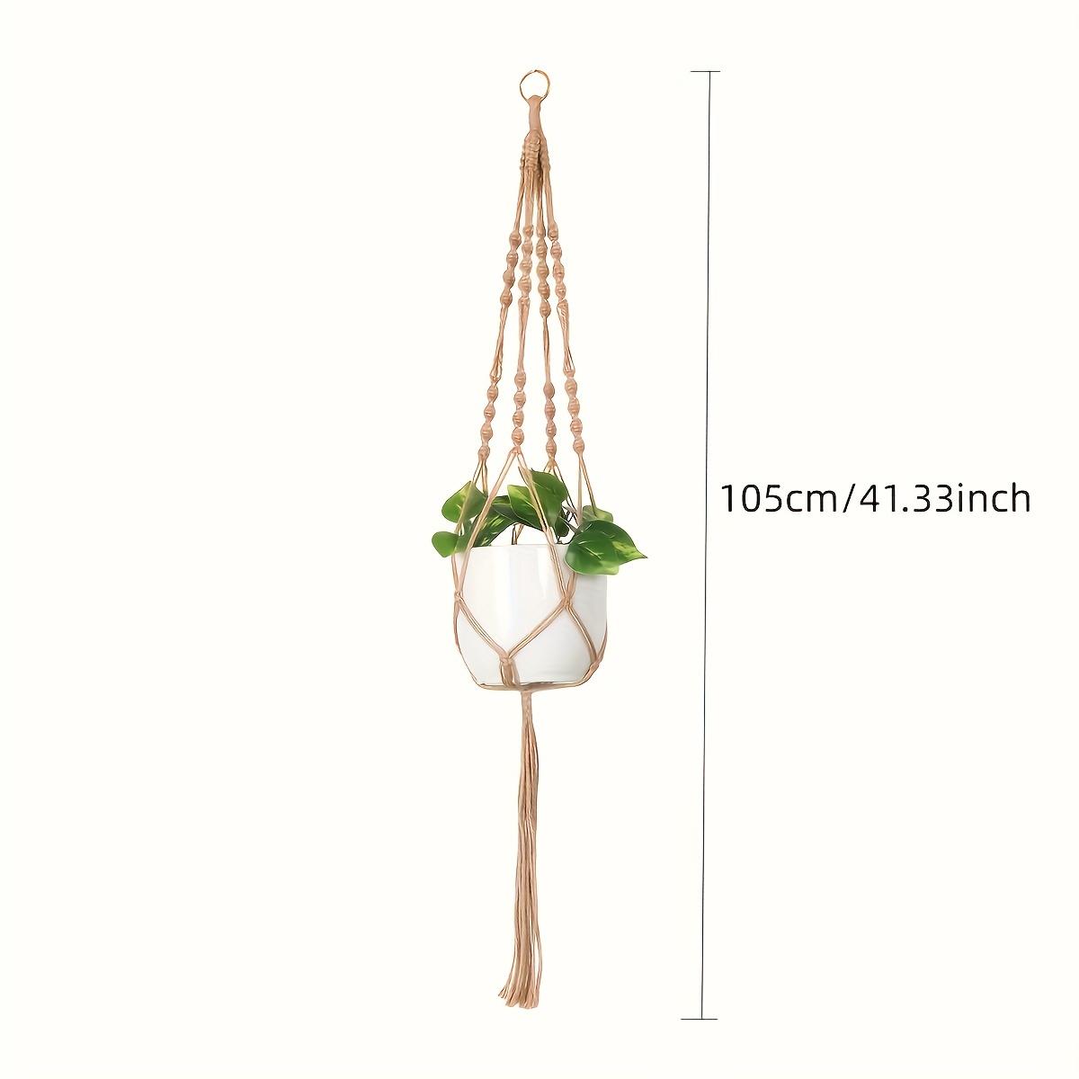 Macrame Plant Hangers Indoor Hanging Planter Basket - Temu