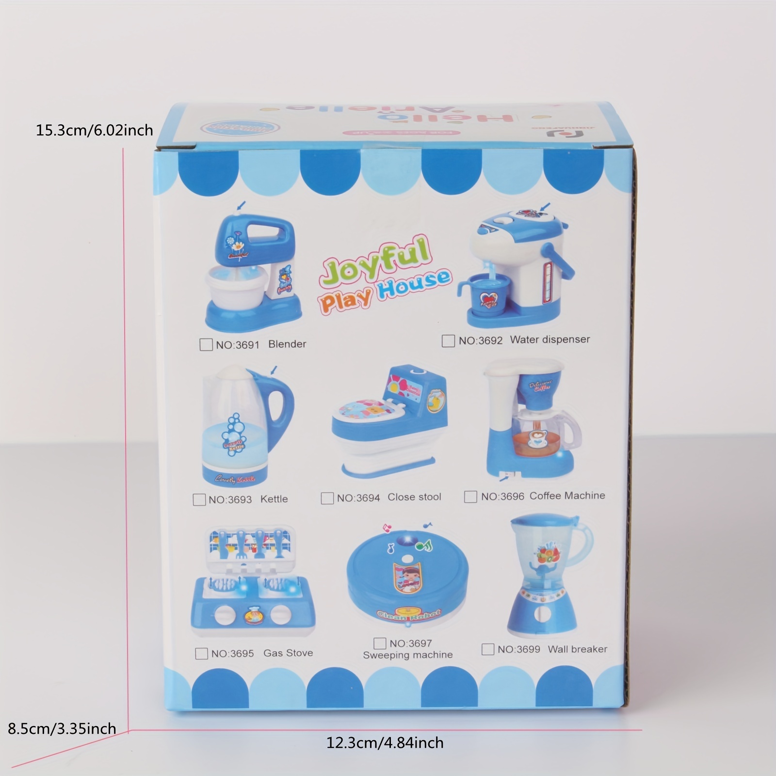 Girl Fun Toys Mini Kitchen Set with Blender, Mixer