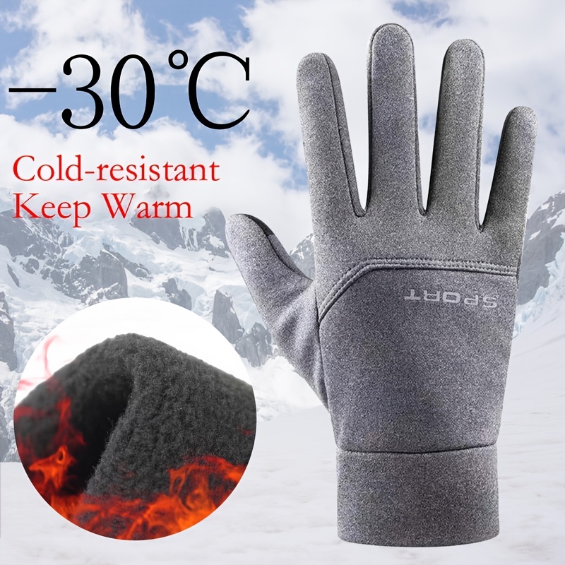 Winter Gloves Men Women Touch Screen Glove Cold Weather Warm