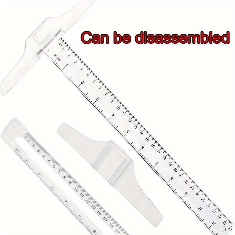 Thong Ruler T shaped Ruler For Drawing And General Layout - Temu
