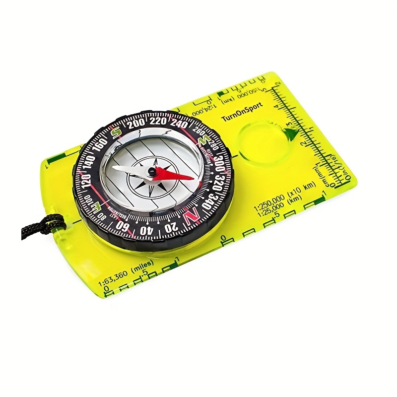 

1pc Professional Field Compass For Map Reading - Orienteering Compass For Hiking And Backpacking, Best Survival Gifts