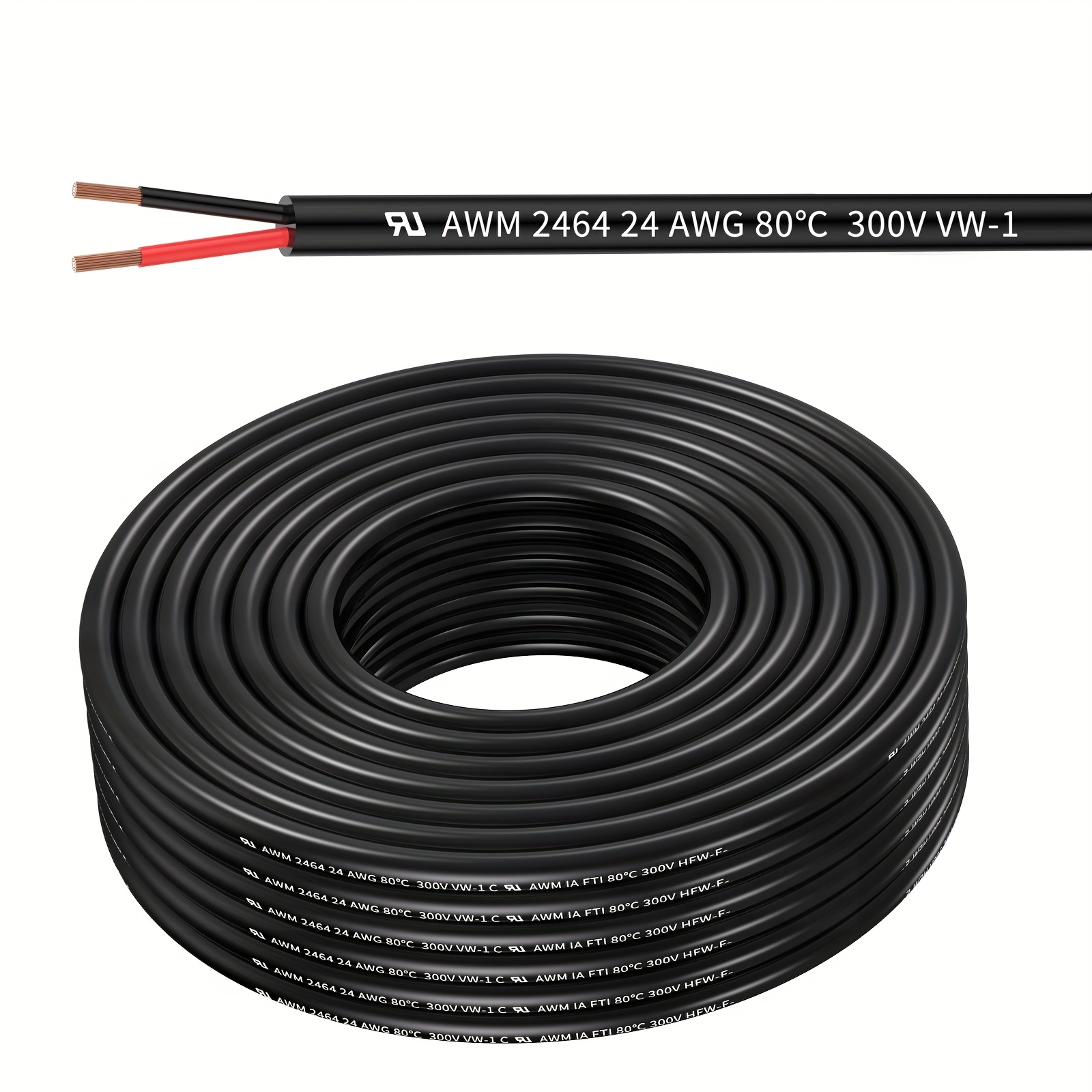 16 Gauge Wire 2 Conductor Electrical Wire 16 Awg Wire - Temu