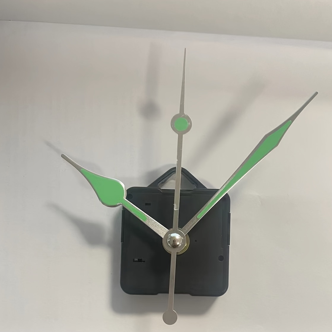 Piezas de mecanismo de movimiento de reloj de pared redondo de reloj de  cuarzo silencioso DIY