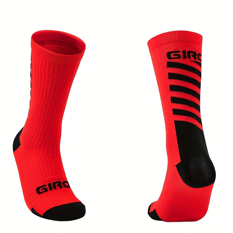 Quick Dry MTB Socks Assorted Colors Breathable Cycling Socks