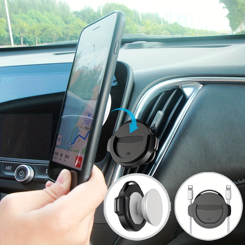 360 Grad neuer Auto-Rückspiegel Handyhalterung drehbar stoßfest