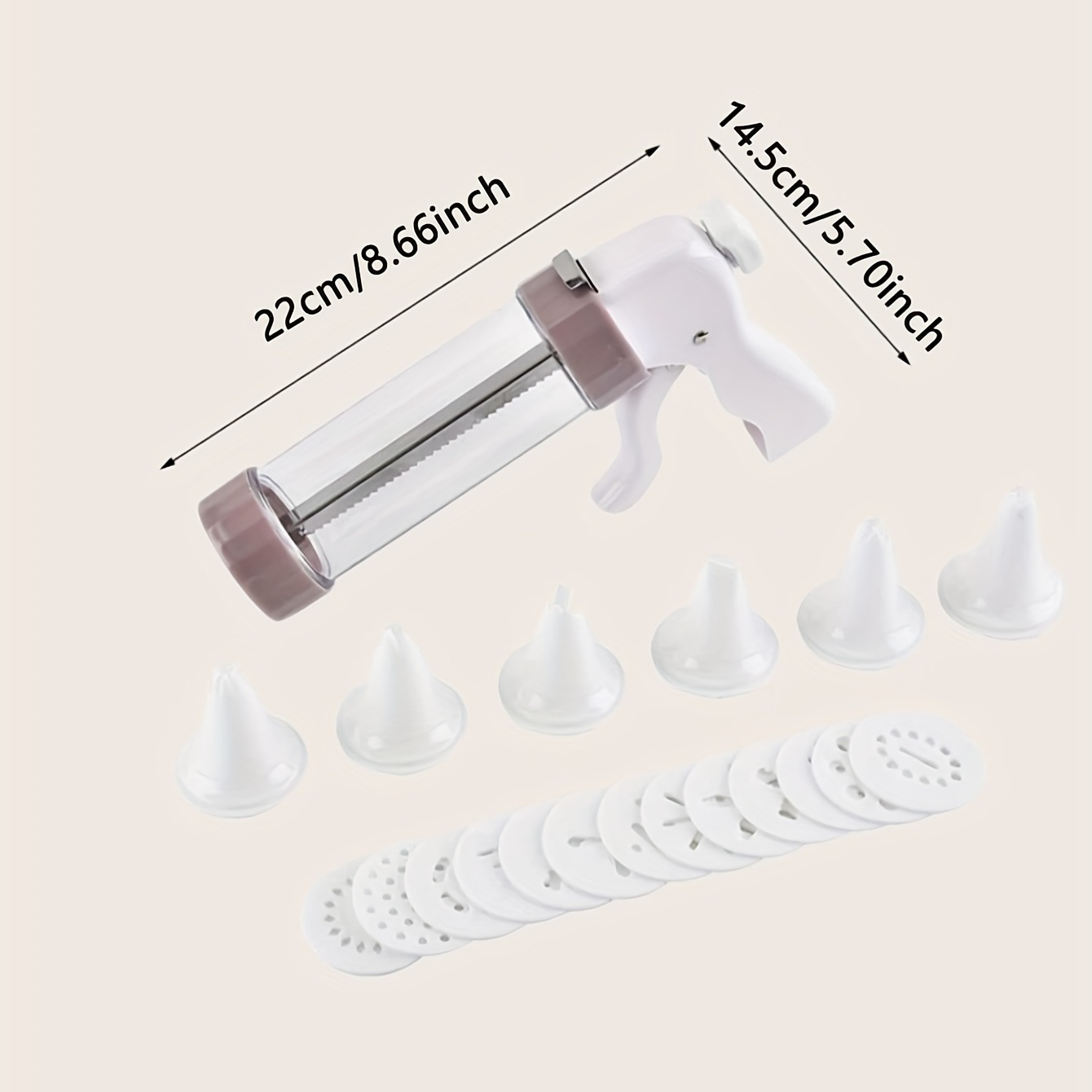 Professional Cookie Press Kit Perfect For Baking Frosting - Temu