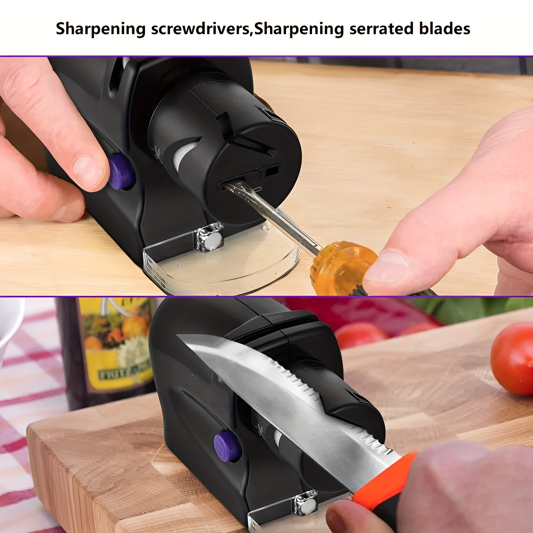 How to Sharpen a Knife with an Electric Knife Sharpener